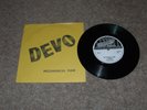 DEVO = MECHANICAL MAN ORIGINAL 1978 YELLOW [NUMBERED 0316] PICTURE SLEEVE 7inch