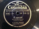FRENCH BAGPIPES Hurdy-Gurdy Bourrée D'Auvergne Alard Gueniffet Columbia 78 RPM