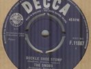 THE SNOBS**BUCKLE SHOE STOMP** BEAT*THE DECCA LABEL*HEAR IT