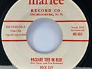Dick Ely: Package Tied In Blue & Steppin’ Out 45 on Marlee VERY RARE Rockabilly