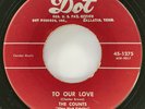 The Counts: To Our Love / Heartbreaker 45 ORIGINAL on DOT R&B Doo-Wop