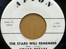 Frank Pizani ?RARE teen doo-wop 45 The Stars Will Remember on AFTON vg+ JR 2199