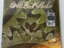 Overkill The Grinding Wheel Yellow With Black Splatter Vinyl Record LP BRAND NEW