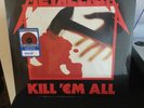 METALLICA Kill Em All NEW SEALED RED VINYL EXCLUSIVE HYPE STICKER