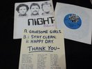 NIGHTRIDER: DIGITAL TECHNIQUES EP: GRUESOME GIRLS: WESSEX 272:1979:PUNK / NWOBHM