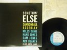 CANNONBALL ADDERLEY SOMETHIN' ELSE BLUE NOTE GXK 8042 JAPAN VINYL LP