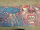 KING CRIMSON IN THE COURT OF THE CRIMSON KING 4U  MATRIX PINK RING ISLAND LABEL