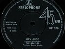 BEATLES 1968 UK Parlophone EXPORT 45 - Hey Jude / Revolution - DP 570