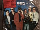 Huey Lewis and the News 1984 Sports Tour Picture Disc LP Record Hype Sticker