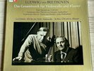 LUDWIG HOELSCHER cello sonatas BEETHOVEN, DEMUS 1stPress MPS BASF 3LP Box MINT