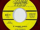 Latin 45 TITO PUENTE El Mambo Diablo/Monterey on Tico red vinyl