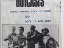 The Outcasts- Justa Nother Teenage Rebel.  Punk/new Wave