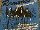 RAMONES - BLITZKREIG BOP  - DUTCH - BLUE WAX -  CLASH,BUZZCOCKS,SEX PISTOLS