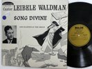 Cantor LEIBELE WALDMAN Song Divine Abe Ellstein at the Organ LP VG++ vinyl a1207