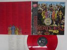 BEATLES SGT.PEPPERS LONELY HEARTS CLUB EMI/ODEON EAS70137 JAPAN OBI CLEAR RED LP
