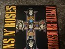 GUNS N' ROSES APPETITE FOR DESTRUCTION VINYL LP 1987 1st PRESS EX / MINT-