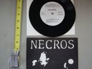 NECROS 45 EP RECORD W/original Sleeve & INSERTS 1981 HC PUNK ROCK