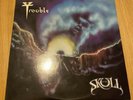 TROUBLE : The Skull LP 1985 Metal Blade/Combat ORIG w/ insert VG++ CLASSIC DOOM