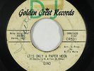 Northern Soul R&B 45 - Gino - It's Only A Paper Moon - Golden Crest - mp3
