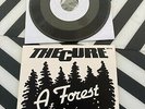 THE CURE-RAR-LIVE-A FOREST-NEW RE RELEASE-ONLY 300 -WHITE LABELS-7 INCH-NEW