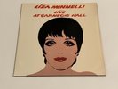 Rare  ANDY WARHOL Cover   LIZA MINNELLI live at Carnegie Hall 2xLP ALTEL