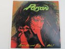 Poison – Open Up And Say... Ahh  LP, Aus Orig, Inner, Enigma Label, VINYL NM