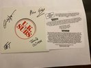 UK SUBS - FOR PLEDGERS ONLY - LIMO LIFE autographed sleeve MINT PUNK 