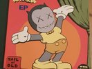 KAWS ORIGINAL ART COVER & VINYL DJ HASEBE TAIL OF OLD NICK LP