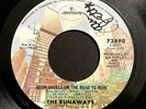 RUNAWAYS Heartbeat AUTOGRAPHED BY SANDY WEST+JOAN JETT Signed 45 Neon Angels