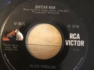 Elvis Presley Guitar Man Hi Heel Sneakers 47-9425 RCA Victor 45 7” Original Vg+