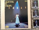 Aretha Franklin- Aretha In Paris - USA 7” Jukebox EP + Mini Photo & Title Strips
