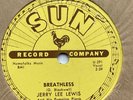ROCKABILLY 78 JERRY LEE LEWIS BREATHLESS ROY ORBISON  SUN 288 1958 RECORD