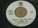 NORTHERN SOUL 45 - NATURAL FOUR - I THOUGHT YOU WERE MINE / HURT - ABC - PROMO