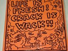 Keith Haring Cover Art Crack is Wack Malcolm Mclaren/Sylvester/Emanon/Bipo