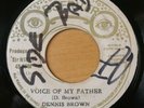Dennis Brown 'Voice Of My Father' 1975 Observer Roots Reggae Dub 45 HEAR
