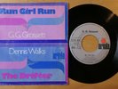 G G Grossett/Dennis  Walks 'Run Girl Run / The Drifter' 1969 Skinhead Reggae 45