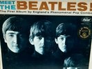 Meet The Beatles LP ST2047 Stereo Vinyl is NM.