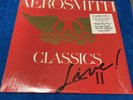 Classics Live II Aerosmith Vinyl LP 1987 Pressing VG++ NM w/ Insert