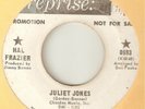 HAL FRAZIER Juliet Jones REPRISE PROMO BELGIAN NORTHERN SOUL USA 45