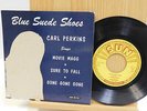 Carl Perkins country 45 EP Blue Suede Shoes on Sun