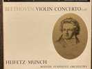 Beethoven HEIFETZ Violin Concerto RCA Living Stereo LSC 1992 1/s 1/s Shaded Dog