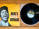 Here's Little Richard LP Vinyl Rare 1973 Mono Japanese Pressing Specialty NM/NM