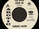 BARBARA MASON: take it easy / you never loved me ARCTIC 7