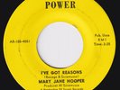 MARY JANE HOOPER I've Got Reasons RARE sister funk 45 deep soul Eddie Bo HEAR