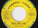 THERESA LINDSEY Gotta Find A Way STORMING northern soul LOCAL Detroit issue 45