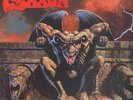 Saxon Unleash The Beast GOLD 180GR VINYL NEAR MINT Demon Vinyl LP