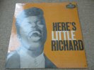 Here's Little Richard LP UK London 1963 ORIGINAL GREAT AUDIO  [Ex+/Vg+]