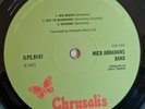 Mick Abrahams Band LP Same UK Chrysalis 1st Press JETHRO TULL BEAUTIFUL COPY