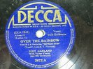 Judy Garland - DECCA 2672 - Over the Rainbow & The Jitterbug