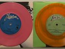 2 X-ray Spex Colored The Day the World Turned Day-Glo & Identity Pink & Orange